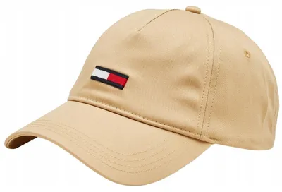 Zdjęcie produktu dla Czapka z daszkiem męska Tommy Jeans AM0AM11692 AB9 BEŻOWA BEJSBOLÓWKA LOGO