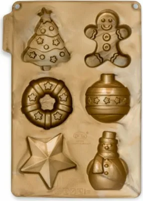 Image de Moule à gâteaux de Noël en silicone - Cécoa