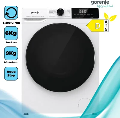 Obrázek produktu pro Gorenje WD2A964ADPS volně stojící pračka se sušičkou 9 kg praní 6 kg sušení