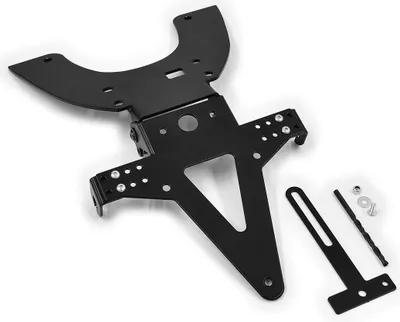 Produktbild von ZIEGER Classic Kennzeichenhalter kompatibel mit Kawasaki ZX-6R BJ 2003-04 / Z750 BJ 2004-06 / Z1000 BJ 2003-06