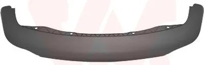 Produktbild von VAN WEZEL Heckdiffusor 5735509 Hinten für VW TOURAN (1T1, 1T2)