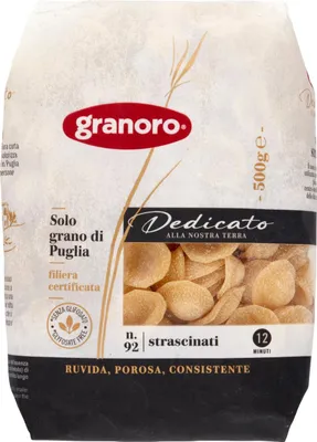 Zdjęcie produktu dla Makaron Dedicato Strascinati N.92 500g - Granoro