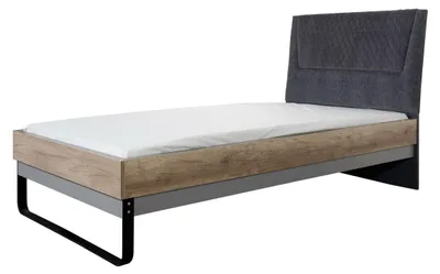 Produktbild von Bett Jugendzimmer Kinderzimmer Design Möbel Betten Schlafzimmer Braun