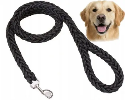 Produktbild von Hundeleine 2383 geflochten robust 120cm für große Hunde