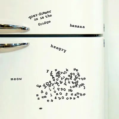 Produktbild von 201 Alphabet-Magnete.