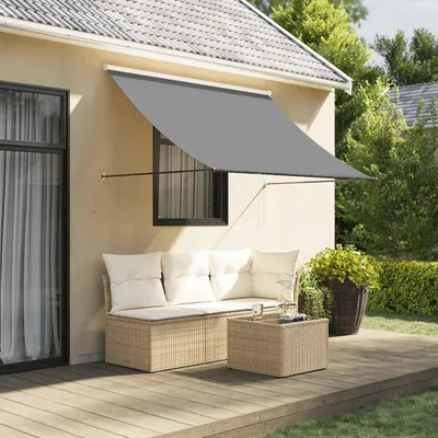 Obrázek produktu pro Stahovací markýza antracitová 200x150 cm látka a ocel