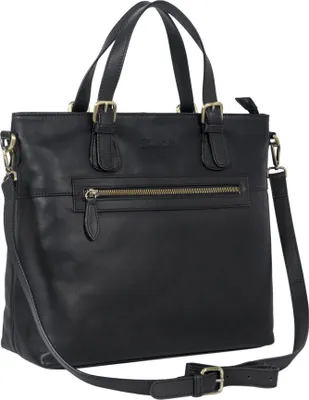 Produktbild von Benthill Echt Leder Handtasche Damen | Henkeltasche aus hochwertigem Rindsleder | Vintage Frauen Schultertasche | Umhängetasche