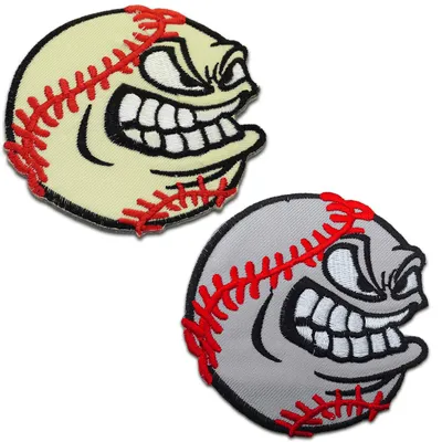 Produktbild von Baseball Sauer Sport - Aufnäher, Bügelbild, Aufbügler, Applikationen, Patches, Flicken, Zum Aufbügeln, Größe: Ø 7,7 cm