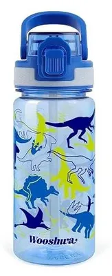Zdjęcie produktu dla Butelka sportowa 480 ml szczelna ze słomką dla dzieci na fitness
