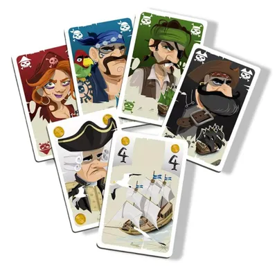 Produktbild von PixieGames: Korsar – Strategisches Piraten-Kartenspiel ab 10