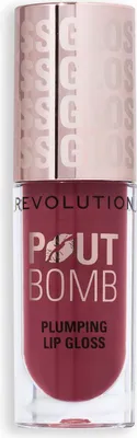 Zdjęcie produktu dla Revolution Powiększający Błyszczyk do Ust Pout Bomb Rosewood Rose