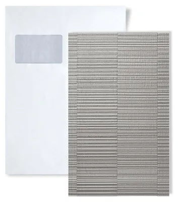 Image de 1 ÉCHANTILLON WallFace S-24961 A5 | Panneau mural NOTCH Silver
