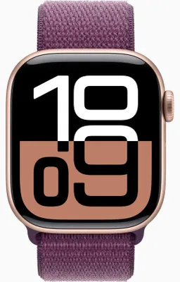 Productafbeelding van Apple Watch Series 10, OLED-scherm, touchscreen, 64 GB opslag, Wi-Fi, GPS, 36,4 gram