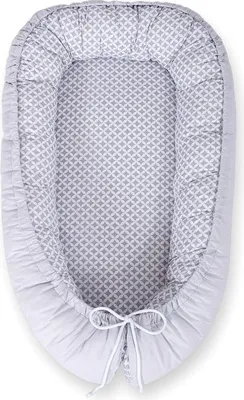 Produktbild von Bobono Premium Babyschlafsack Grau 2-in-1 Wendbar mit Okotex-Zertifikat für Neugeborene