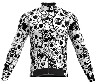 Immagine prodotto di Slopline - Maglia a maniche lunghe da corsa, bianco, rosso, blu, verde, taglia S
