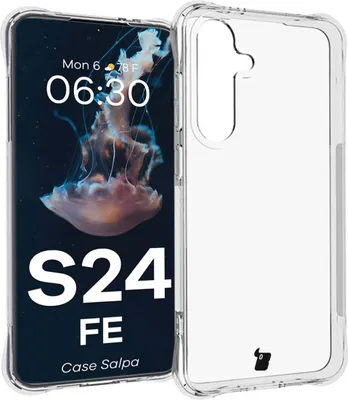 Produktbild von Elastyczne etui Bizon Case Salpa do Galaxy S24 FE, przezroczyste