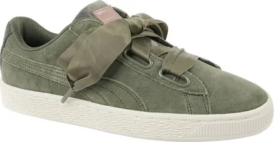 Produktbild von Puma Suede Heart VR Mode-Sneakers Grün 36511101