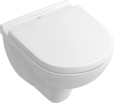Zdjęcie produktu dla Villeroy & Boch O.Novo Deska sedesowa z pokrywą Biały