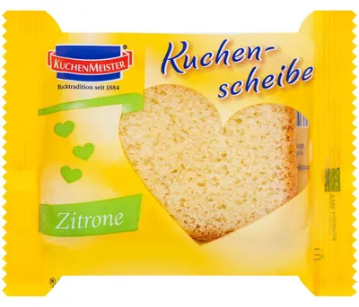 Produktbild von KuchenMeister Kuchenscheibe Zitrone 25g