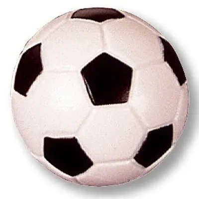 Zdjęcie produktu dla 10x Kickerball Kicker Ball, 35 mm - 23 g - hart / griffig - schwarz-weiß