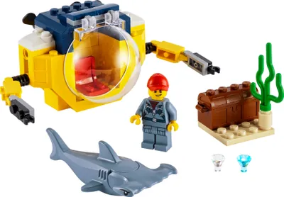 Immagine prodotto di LEGO® City 60263 Mini sottomarino per esploratori dell'oceano