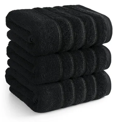 Zdjęcie produktu dla Eurofirany 484784, 70 x 140 cm, Bawełna, Czarny, 1 szt.