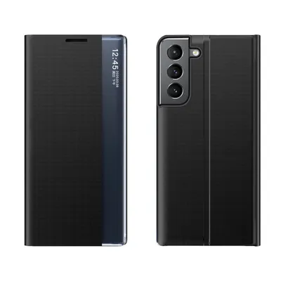 Produktbild von HQWear New Sleep Case für Samsung Galaxy S23 Plus, mit Ständer, schwarz