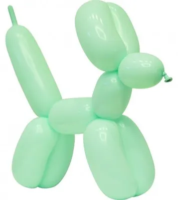 Produktbild von 50 Modellierballons pastell mint