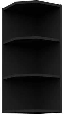 Produktbild von Hängeschrank 30 SILVIA 53 schwarz matt