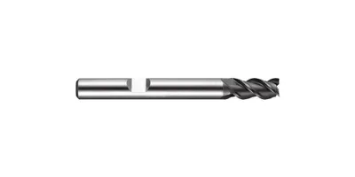 Produktbild von Schaftfrser C907 DIN 844 K Typ N Nenn- 3 Schneidenlnge 8 HSS-E-PM AlCroN-beschichtet Schneidenanzahl 3 kurz