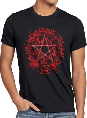 Produktbild von style3 Hellsing Pentagramm Herren T-Shirt vampir anime manga japan