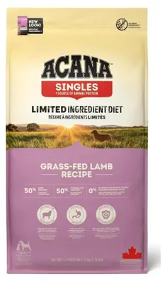 Zdjęcie produktu dla ACANA Singles Grass-Fed Lamb - sucha karma dla psów - 17 kg