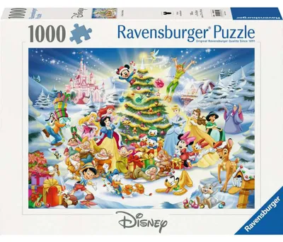 Immagine prodotto di Puzzle Disney – Świąteczny Zestaw (1000 elementów, technologia softclick)