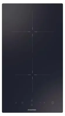 Image de Table de cuisson vitrocéramique 28cm 2 feux 2900kw noir - Rosieres - RDH32/1 -