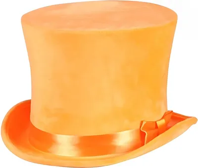 Produktbild von Samtzylinder neon-orange Hutgröße: 57-58
