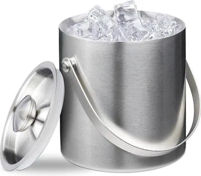 Produktbild von Edelstahl-Eisbehälter Doppelwandig Kalt 15 Liter