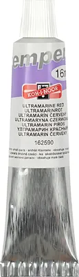 Obrázek produktu pro KOH-I-NOOR 16259000000 Temperová barva Ultramarine Red 16 ml 1 ks
