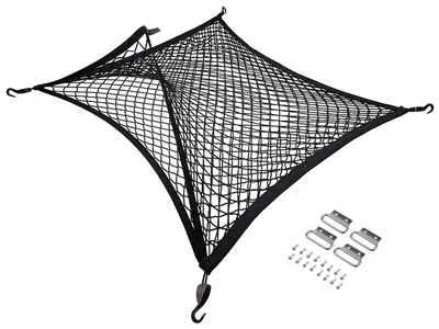 Obrázok produktu pre Elastická sieť 80x60 cm s dvojvrstvou a háčikmi