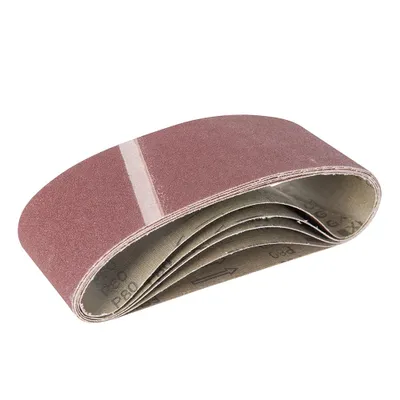 Produktbild von triton TAS80G 5 x Schleifbänder 76 x 553 mm K80 für Bandschleifer TA1200BS