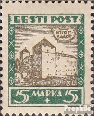 Produktbild von Briefmarken Estland 1927 Mi 63 mit Falz Wohlfahrt