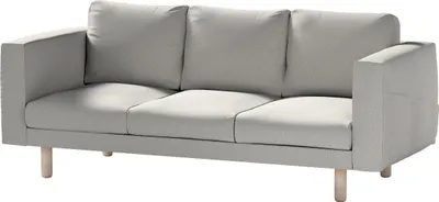 Produktbild von Dekoria Bezug für Norsborg 3-Sitzer Sofa, grau-beige, Norsborg 3-Sitzer Sofabezug