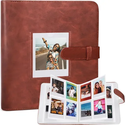 Produktbild von Fotoalbum 289 Fächer, für Reise, passend für Instax und Polaroid