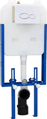 Immagine prodotto di Telaio del Cistern Bianco 50 x 8 x 131 cm Acciaio