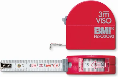 Produktbild von BMI Viso 405341010 Tape measure 3 m Steel