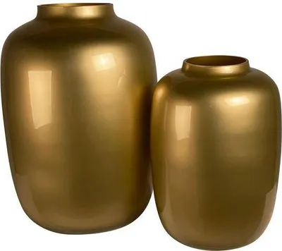 Immagine prodotto di Portacandele decorativo in vetro dorato Ø35cm - portacandele decorativo