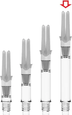 Produktbild von L-Style - L-Shaft Silent Straight Spinner - Transparent : 330 Länge: 330