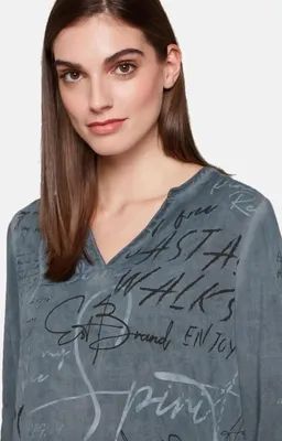 Produktbild von Soccx Bluse WANDERLUST Tunikabluse mit 3/4 Ärmeln