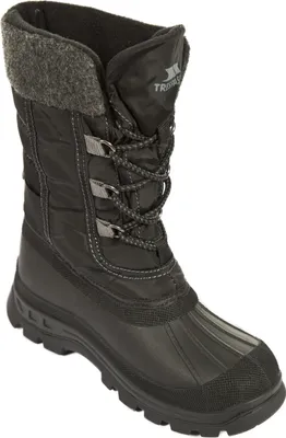 Obrázok produktu pre Trespass Mládežnícke chlapčenské snehové/zimné topánky Strachan TP1332 (39 EU) (Black)