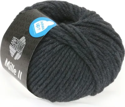 Produktbild von Lana Grossa - Mille II 0068 anthrazit