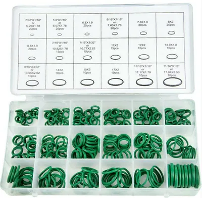 Produktbild von 270 stücke Klimaanlage HNBR O-Ringe Auto Auto Reparatur Werkzeuge Gummi Auto Klimaanlage Kältemittel Ring Sets Auto Zubehör